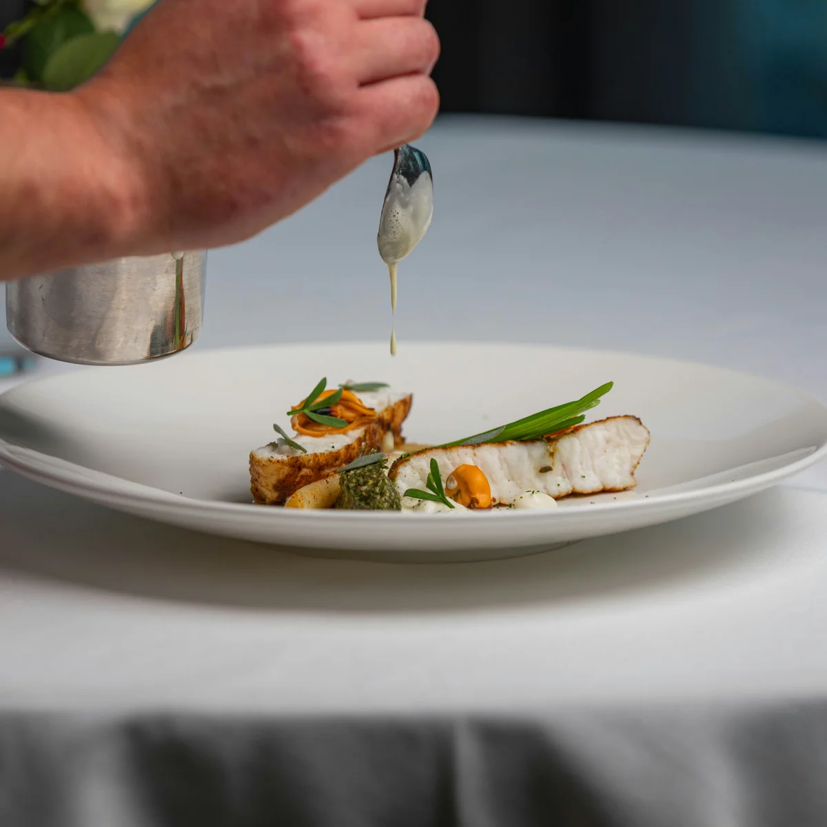 Pan-Seared Sea Bass